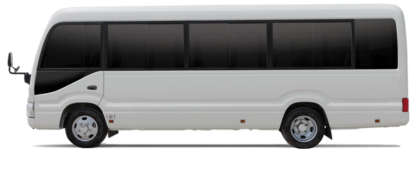 Toyota Coaster Chauffeur Service for Group Transfers in Dubai